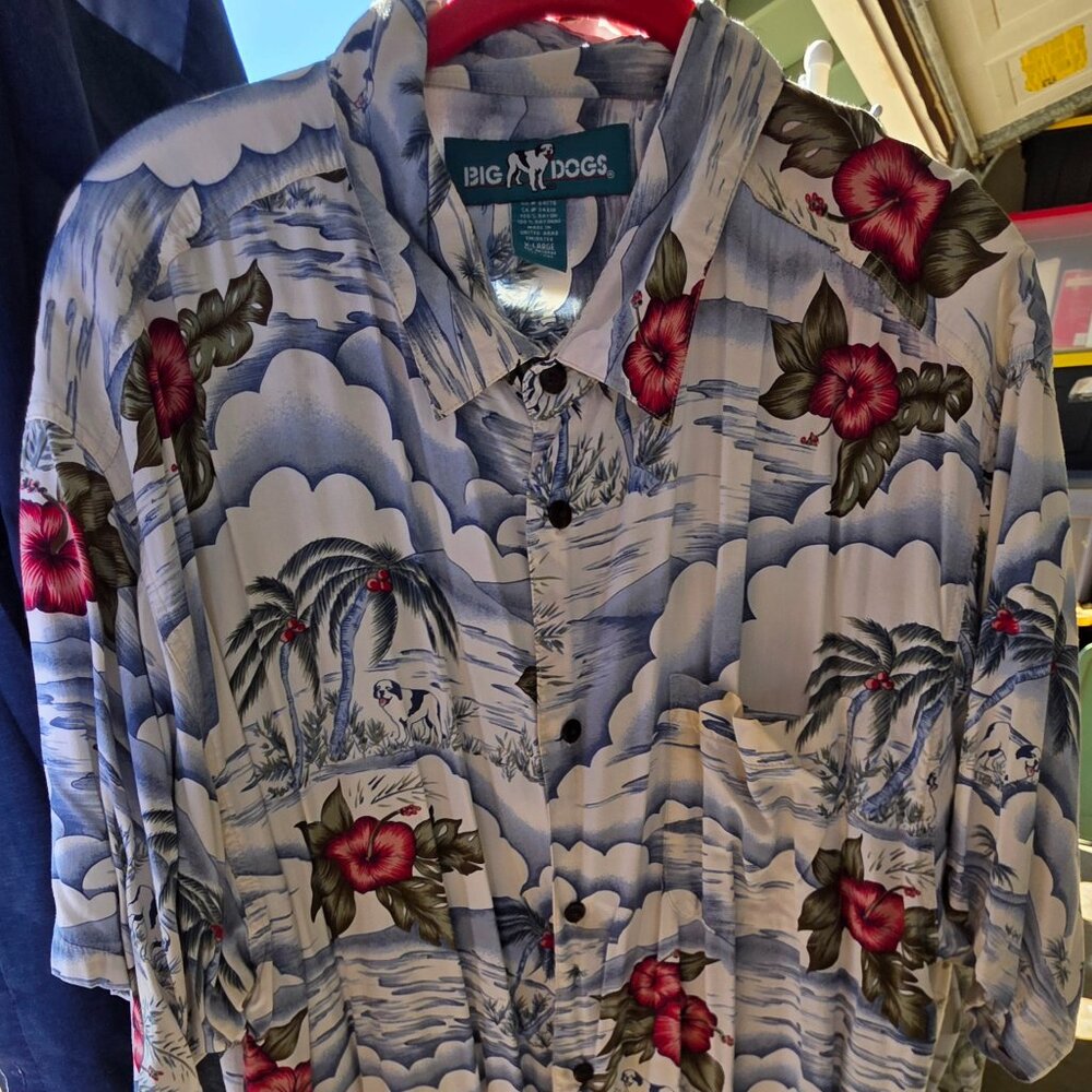 Classic Big Dog Hawaiian Shirt